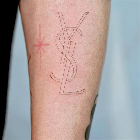 ysl tattoo.